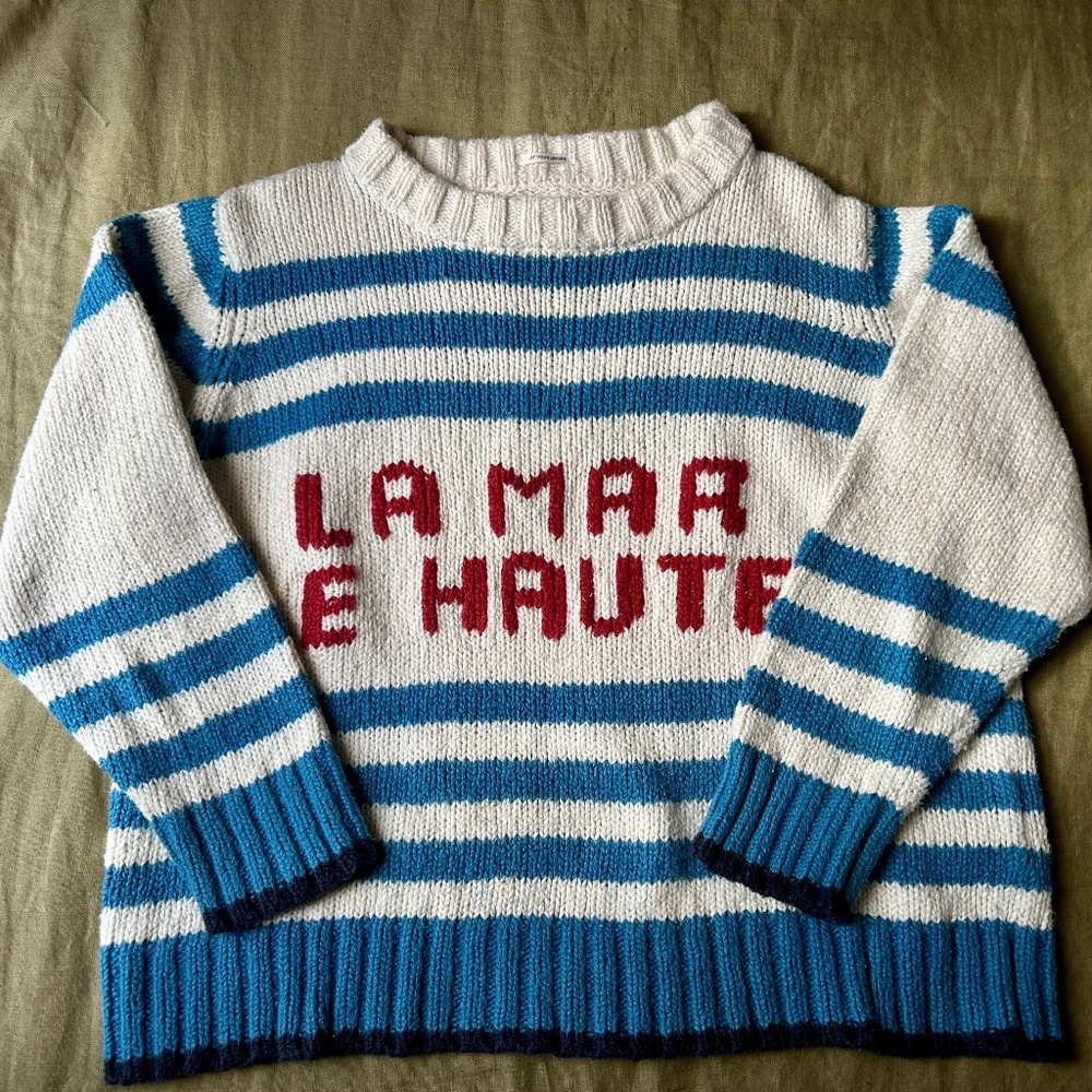 Mother La Mar E Haute cotton sweater top